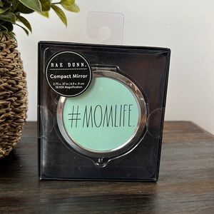 NIB Rae Dunn “#MOMLIFE.” Compact Mirror